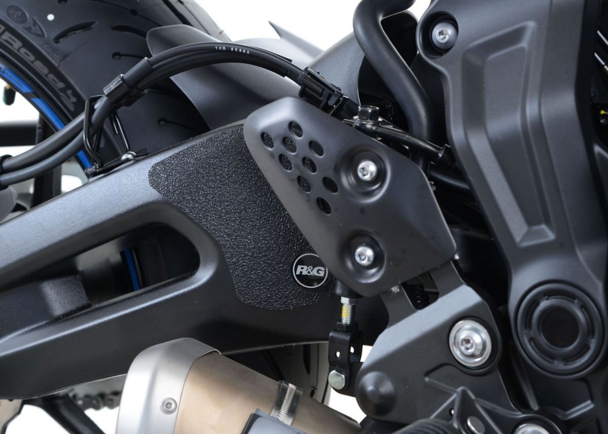 Kit 2pz.adesivi anti - scivolo paratacco YAMAHA Tracer 700 - nero - ENDURRAD