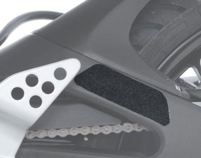 Kit 2pz.adesivi anti - scivolo paratacco YAMAHA YZF - R125 '08 - '18 / MT - 125 - nero - ENDURRAD