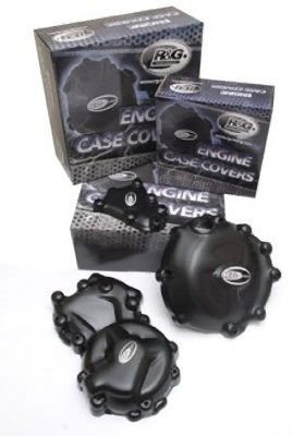 Kit 3 pezzi (ECC0038BK - ECC0041BK - ECC0042BK) - protezioni motore KAWASAKI ZX 10 08 - 10 - ENDURRAD