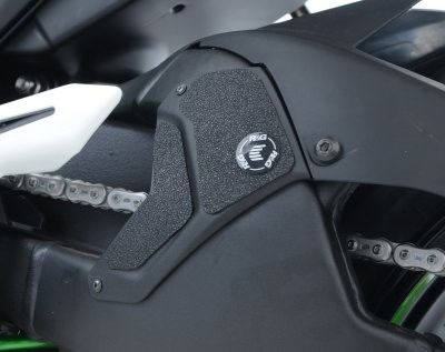 Kit 3PZ Adesivi Anti Scivolo Paratacco Kawasaki H2 H2R Nero 12831 Rg EZBG405BL - Endurrad
