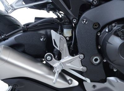 Kit 4PZ Adesivi Anti Scivolo Paratacco Honda CBR1000RR 08 19 CBR1000RR Sp 17 19 SP2 17 19 Nero Forcellone E Telaio 12047 Rg EZBG307BL - ENDURRAD