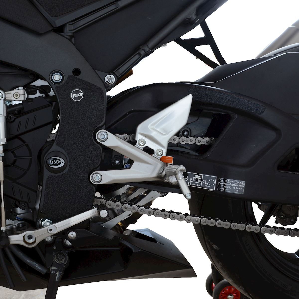 Kit 4PZ Adesivi Anti Scivolo Paratacco Honda CBR1000RR R Sp 20 71115 - ENDURRAD