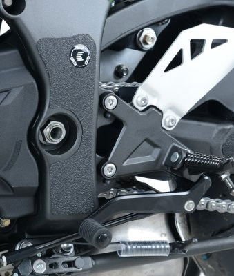 Kit 4PZ Adesivi Anti Scivolo Paratacco Kawasaki ZX10 R 11 16 Nero 12048 Rg EZBG400BL - ENDURRAD