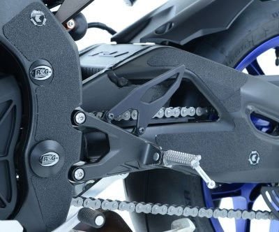 Kit 4PZ Adesivi Anti Scivolo Paratacco Yamaha Yzf R1 R1M 15 Nero 12251 Rg EZBG904BL - ENDURRAD