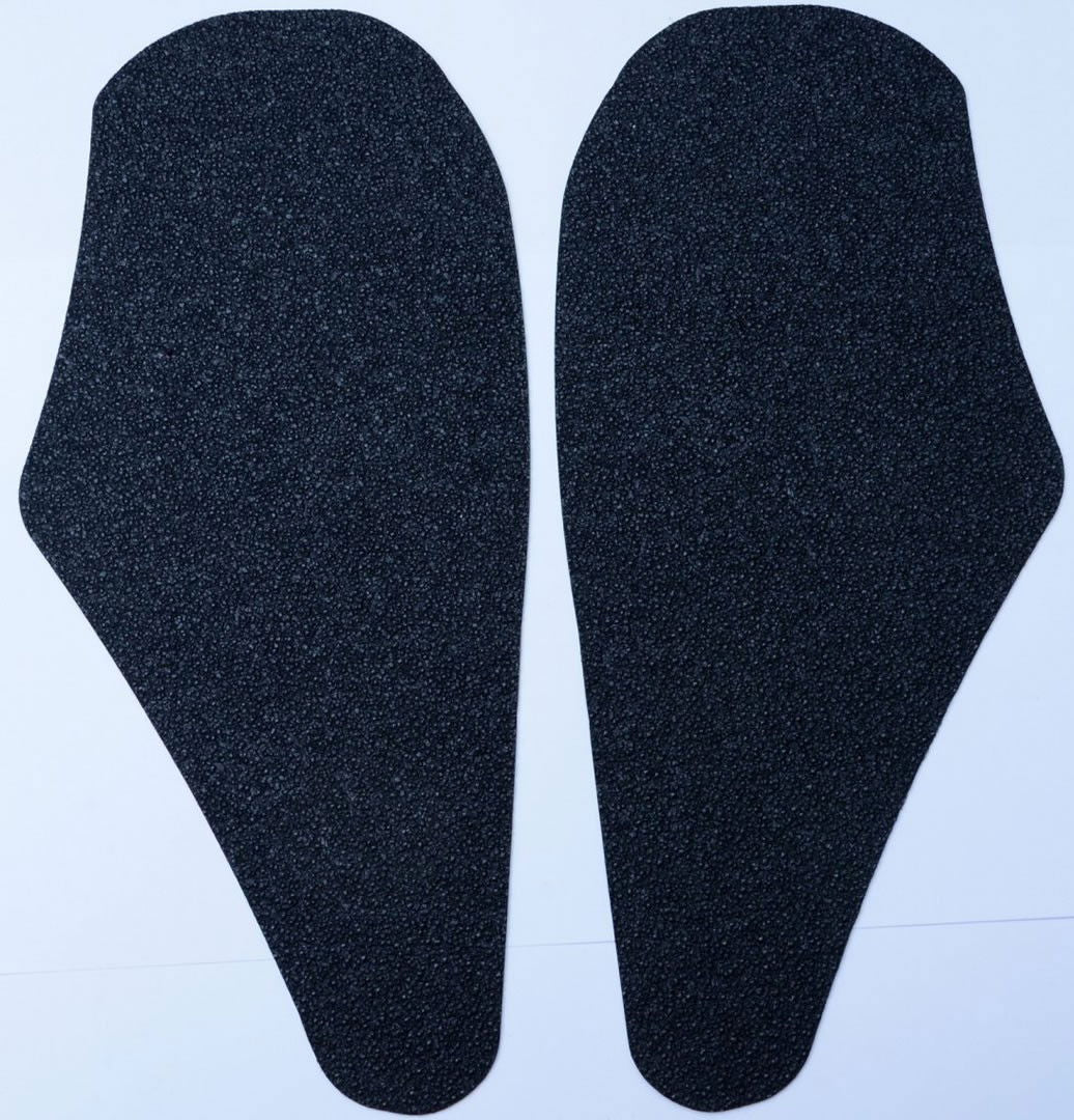 Kit 4pz.adesivi anti-scivolo serbatoio KAWASAKI Ninja 250 2008/ - nero