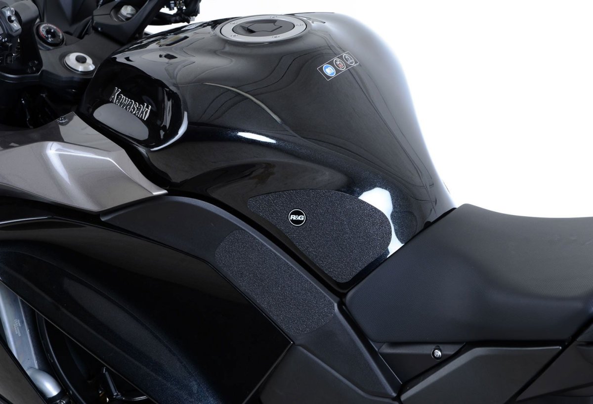 Kit 4PZ Adesivi Anti Scivolo Serbatoio Kawasaki Z1000SX 11 17 Nero R G 18053 - ENDURRAD