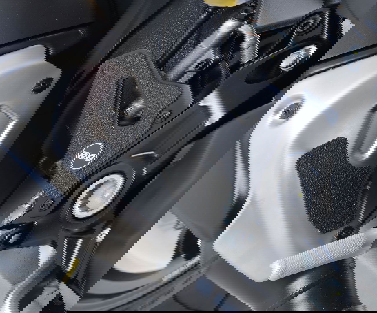 kit 4pz.adesivi anti-scivolo paratacco DUCATI Monster 1200R - nero (anche forcellone)