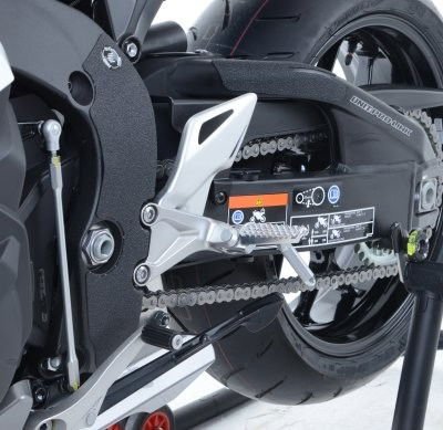 kit 4pz.adesivi anti - scivolo paratacco HONDA CBR 1000 RR '08 - '19 / CBR1000RR/SP '17 - '19 /SP2 '17 - '19 nero (forcellone e telaio) - ENDURRAD