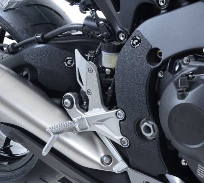 kit 4pz.adesivi anti - scivolo paratacco HONDA CBR 1000 RR '08 - '19 / CBR1000RR/SP '17 - '19 /SP2 '17 - '19 nero (forcellone e telaio) - ENDURRAD