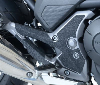 Kit 4PZ Adesivi Anti Scivolo Paratacco Honda NC700 750 S X Nero 12247 Rg EZBG305BL - Endurrad