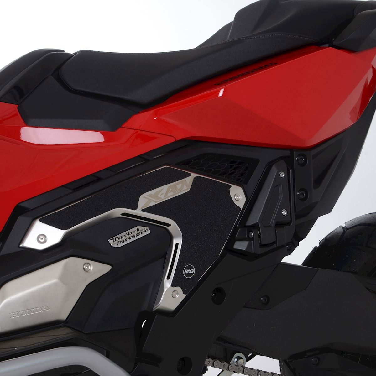 Kit 4PZ Adesivi Anti Scivolo Paratacco Honda X Adv 750 21 Laterali Sopra Pedane Arretrate 71715 - Endurrad