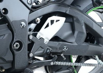 kit 4pz.adesivi anti - scivolo paratacco Kawasaki ZX 10 - R '11 - '16 nero - ENDURRAD