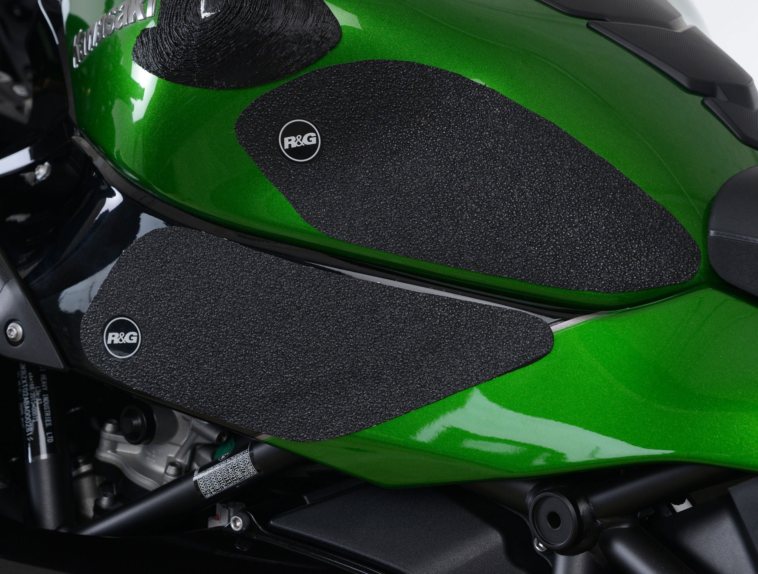 Kit 4PZ Adesivi Anti Scivolo Serbatoio Kawasaki H2 Sx EZRG434 R G Rg EZRG434 - Endurrad
