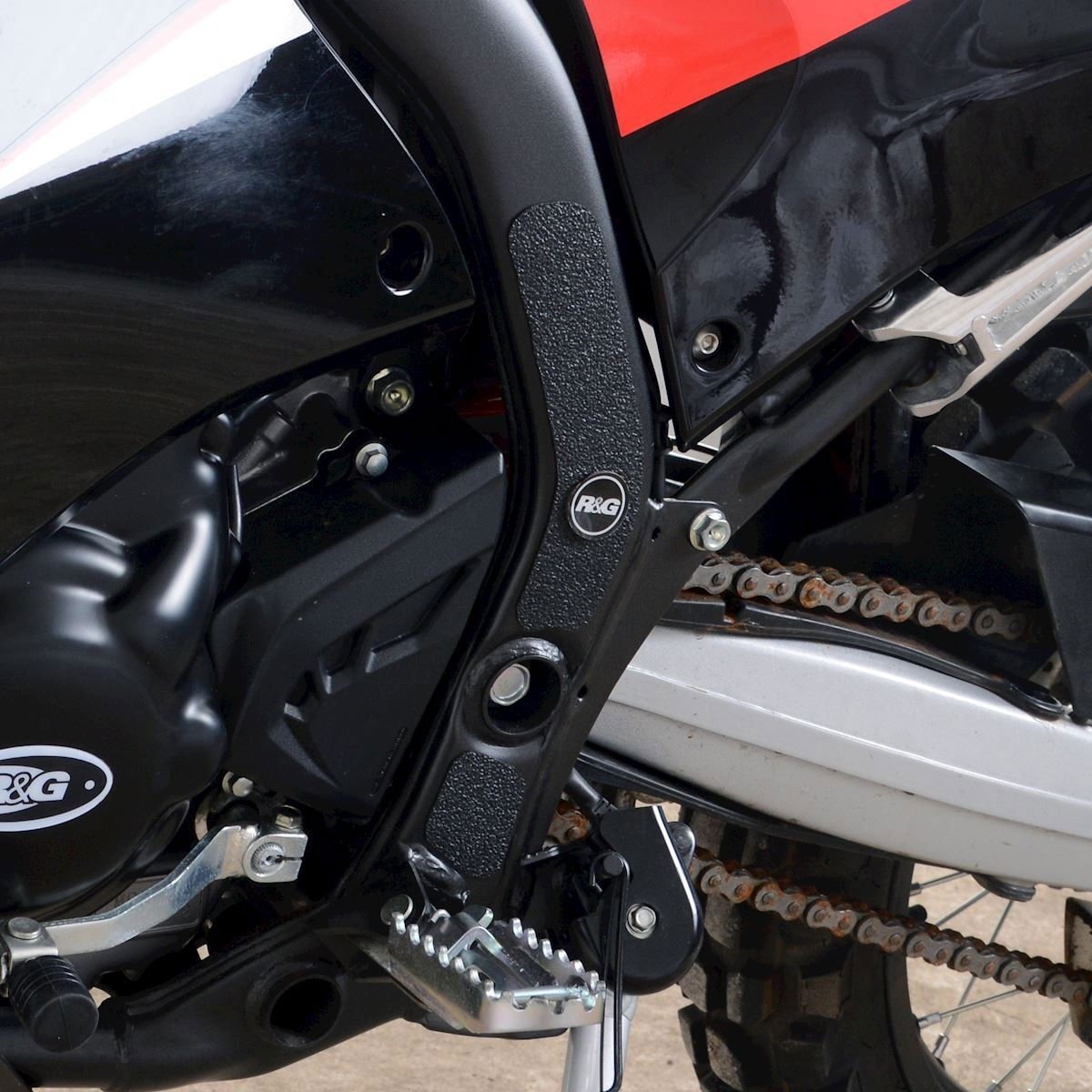 Kit 5PZ Adesivi Anti Scivolo Paratacco Honda CRF250 Rally 20 71713 - ENDURRAD