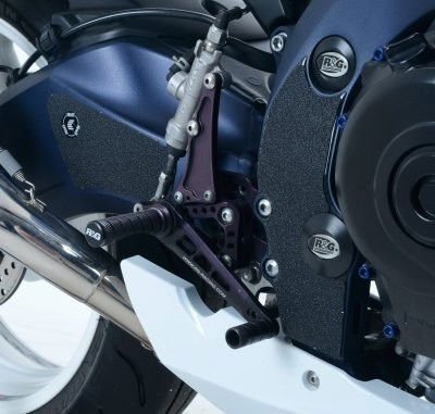 Kit 5PZ Adesivi Anti Scivolo Paratacco Suzuki GSXR600 750 L1 Nero 12051 Rg EZBG701BL - ENDURRAD