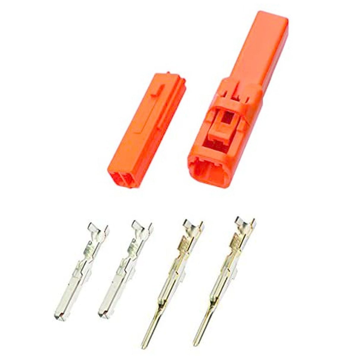 Kit connettori frecce HONDA 2pin, 050 - TYPE, arancione - ENDURRAD