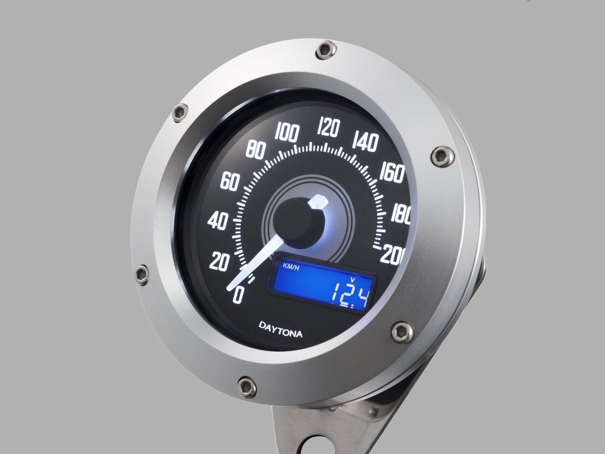 Kit cornice alluminio CNC per strumenti serie VELONA, cromato - ENDURRAD