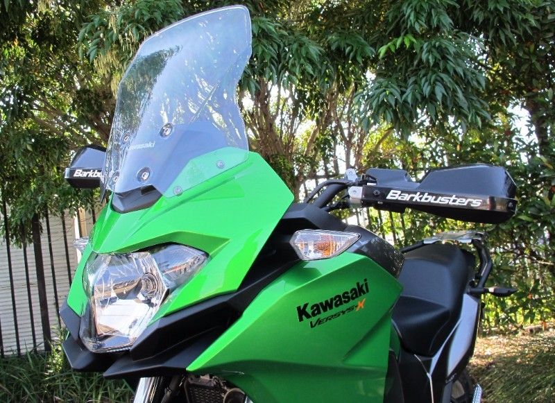 Kit montaggio paramani - due punti di fissaggio: KAWASAKI KLE 250/300 Versys - X '17 - ENDURRAD