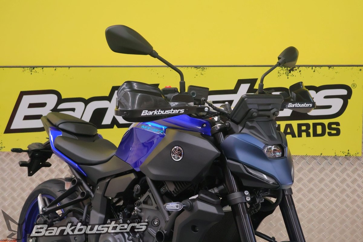 Kit montaggio paramani nero - due punti di fissaggio: YAMAHA MT 07 2025 - ENDURRAD