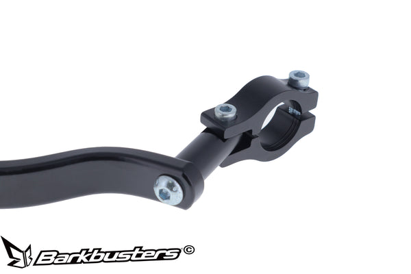 Kit montaggio paramani Barkbusters BHG-132 per Yamaha MT 09 e MT 09 SP dal 2024, struttura nera