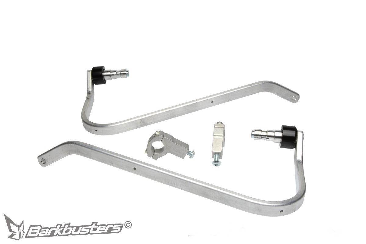 Kit di montaggio paramani Barkbusters BHG-018 in alluminio a due punti di fissaggio per Honda Transalp XL600V, XL650V e XL700V
