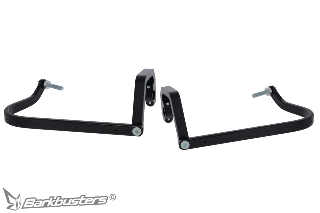 Kit di montaggio paramani Barkbusters BHG-124 in alluminio naturale per BMW R1300GS