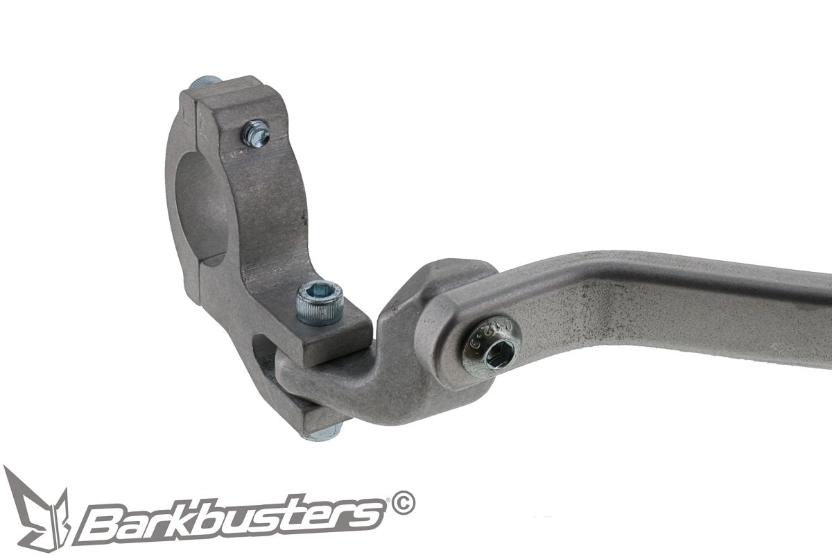 Kit montaggio paramani Barkbusters BHG-083, dettaglio del morsetto multi-fit