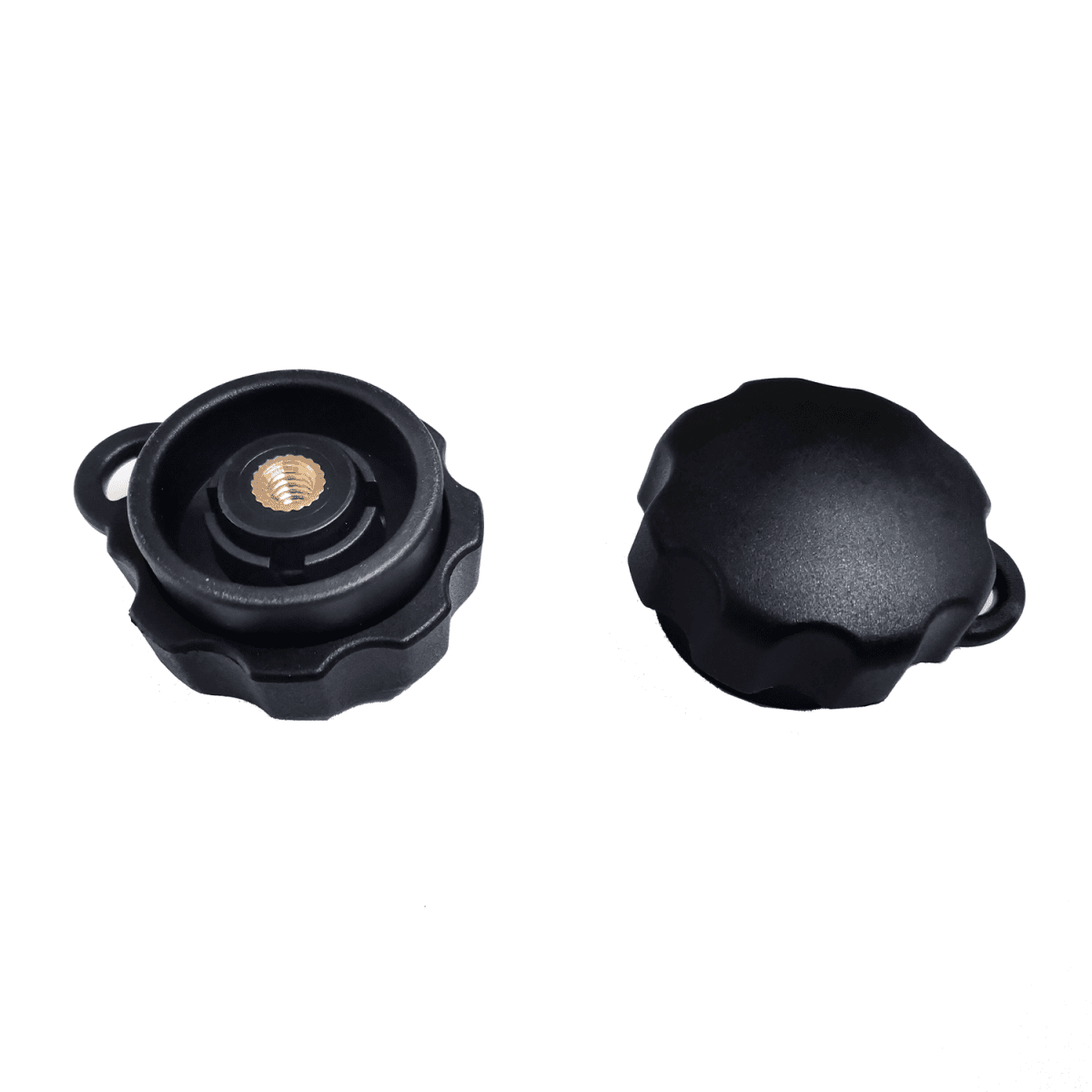 Kit Specchietti Retrovisori Rotondi Pieghevoli con Lente Oscurata - Adventure Moto - ENDURRAD