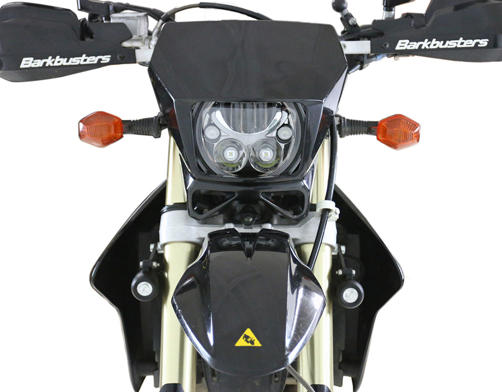 Dettaglio del supporto faro M7 DENALI per DR-Z400