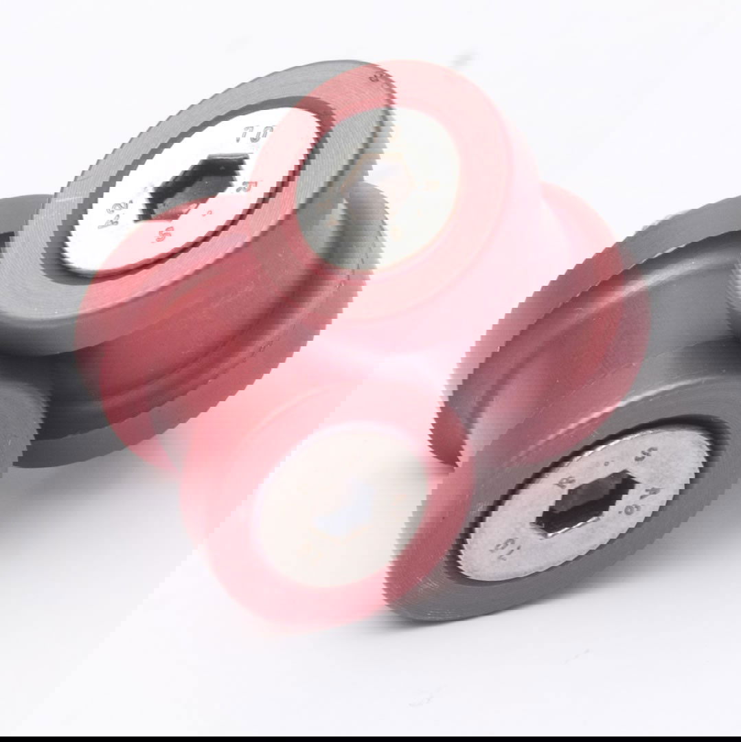 M10 supporti per cavalletto con protezioni - rosso