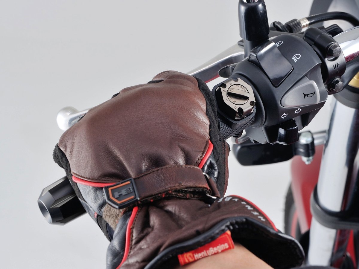 Manopole riscaldate moto manubri 22,2mm, finale aperto - ENDURRAD