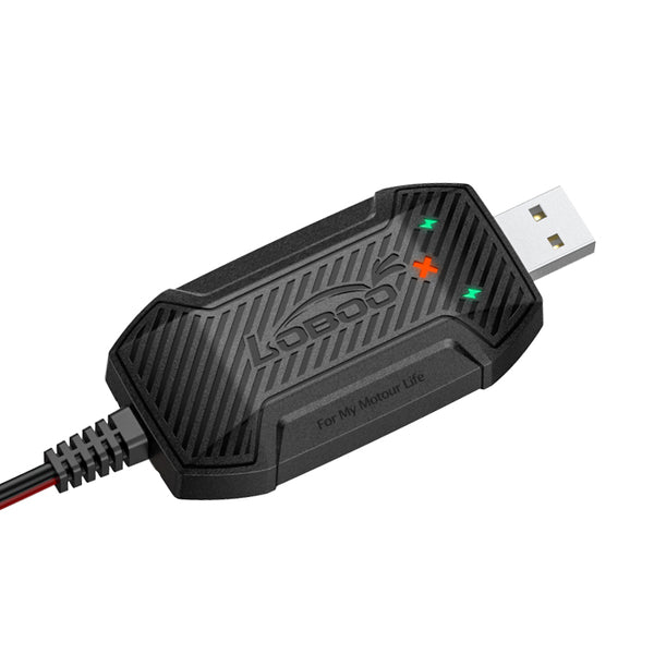 Mini caricabatterie per moto 12V alimentato da USB