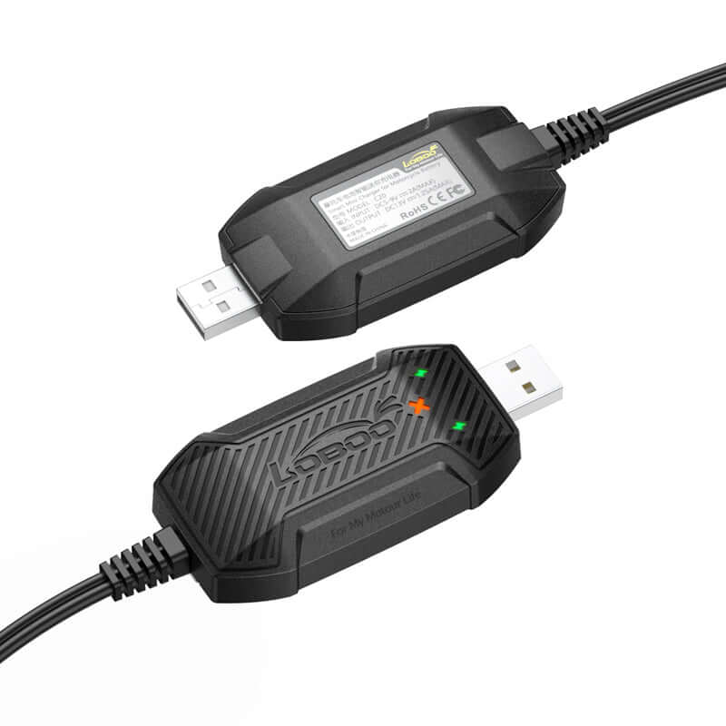 Mini Caricabatterie Moto C20Pro 12V | Compatto, Sicuro, Universale - Endurrad.com