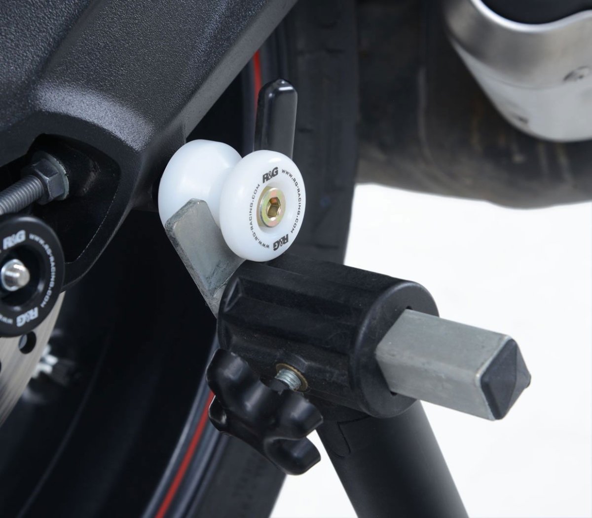 Nottolini cavalletto post. BMW S 1000 RR '10 - / S1000R '14 - / Street Triple / Street Triple R/RX '13 - '16 / 765 RS/R/S '17 - / RE I - ENDURRAD