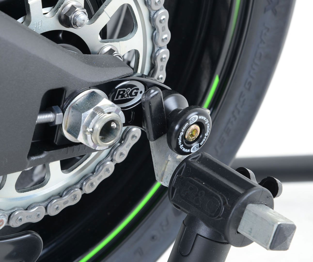 Nottolini cavalletto posteriore tipo Offset per Kawasaki ZX10-R '16-