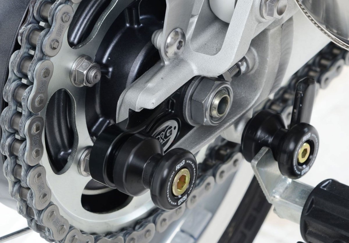 Nottolini cavalletto posteriore tipo Offset per Triumph Thruxton 1200 - 1200R - Street Twin 900 - Speed Twin '19 - Scrambler 12 - ENDURRAD