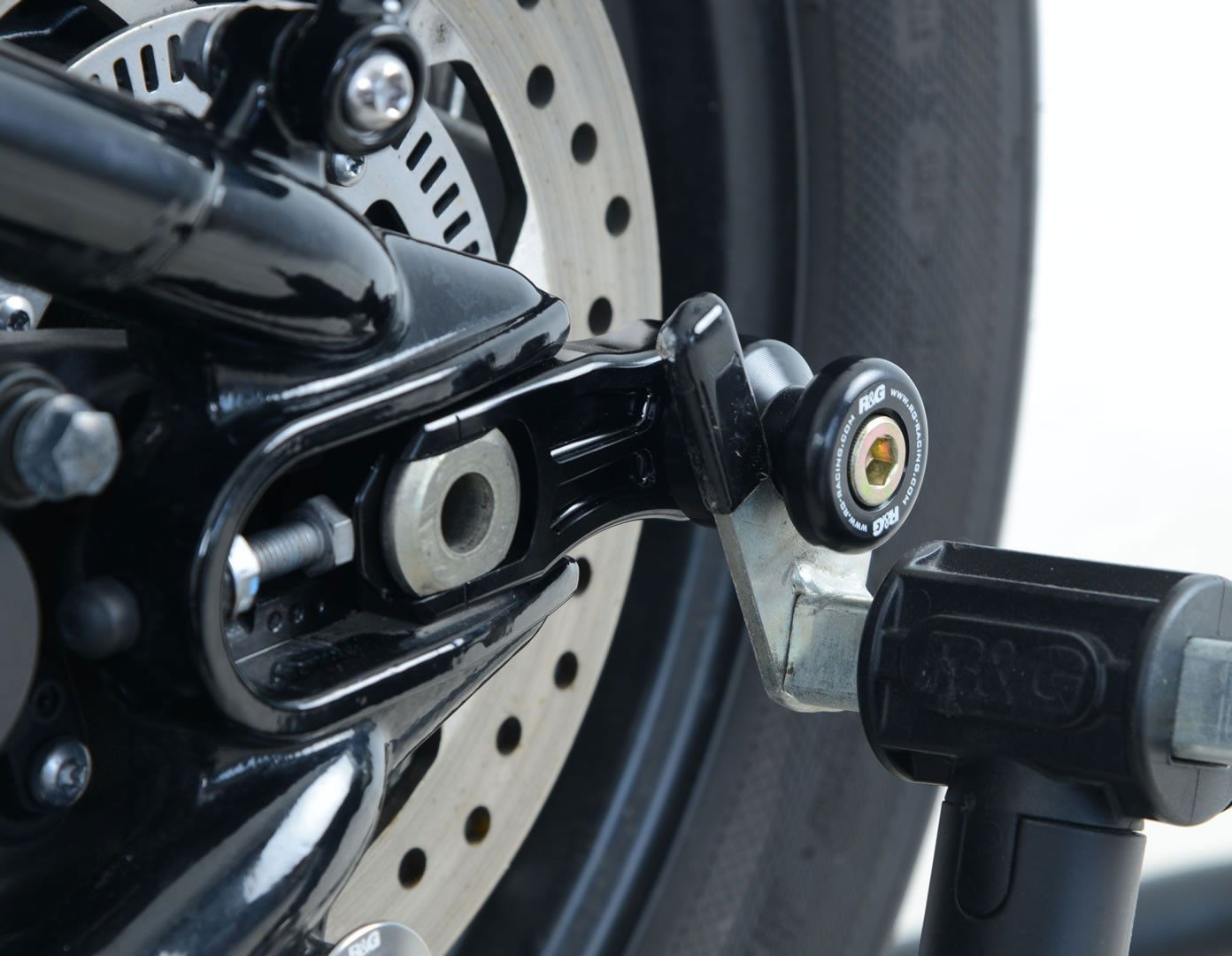 Nottolini Cavalletto Posteriore Tipo Offset Triumph Bonneville Bobber 17 Street Cup 17 R G 54699 Rg CR0067BK - Endurrad