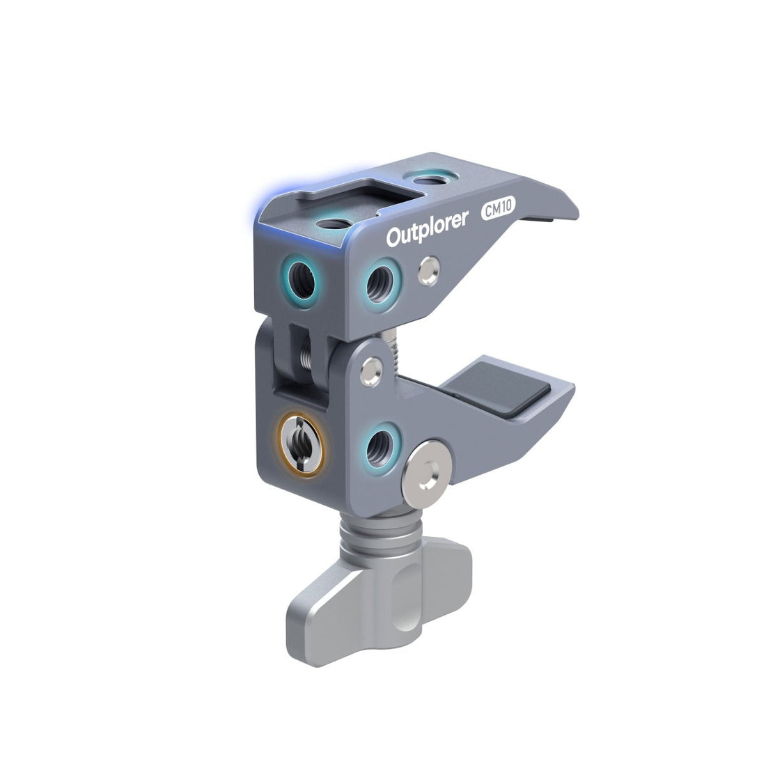 Fori filettati per accessori – morsetto universale a pinza Outplorer CM10