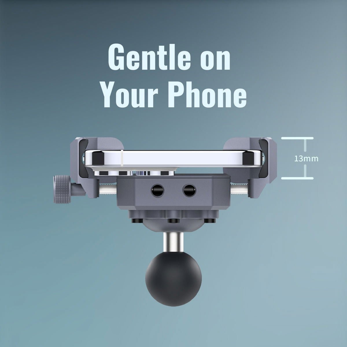 Outplorer Handlebar Mount Kit P100 - A – Supporto smartphone per manubrio con sospensione aria anti - vibrazioni - ENDURRAD