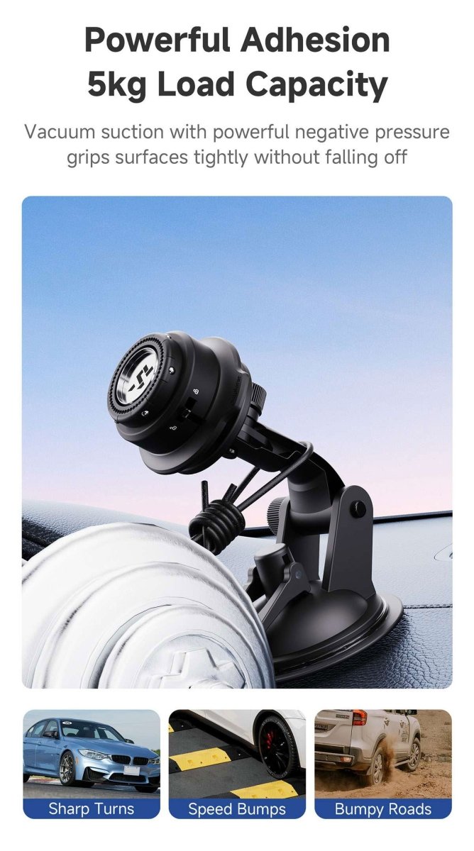 Outplorer QC01 – Supporto per auto 3 - Axis a ventosa sottovuoto - ENDURRAD