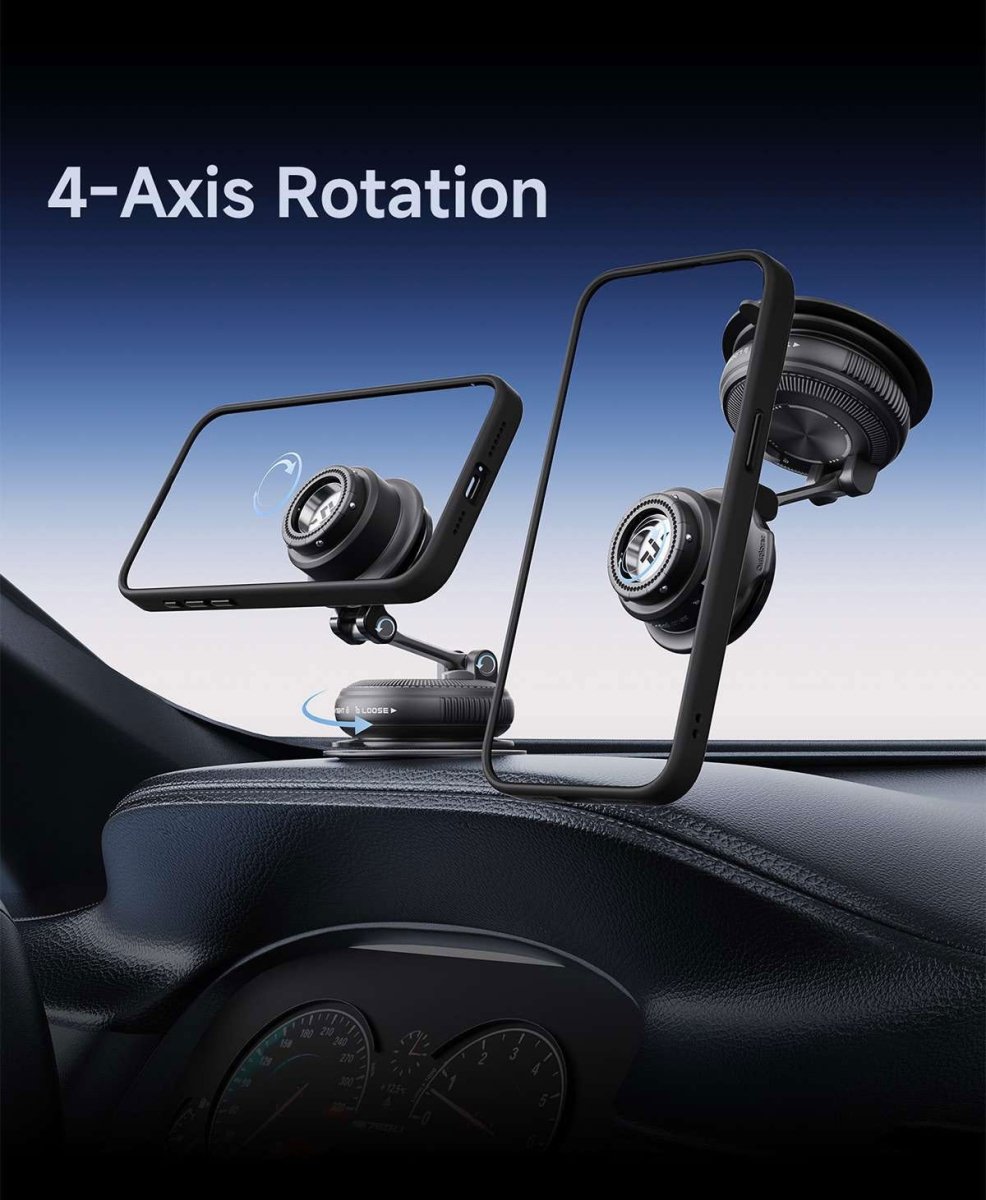 Outplorer QC02 – Supporto per auto 4 - Axis a ventosa sottovuoto - ENDURRAD