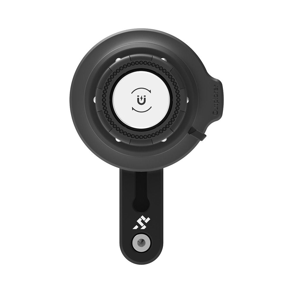 Aggancio magnetico Quick Launch del porta cellulare Outplorer QM02 visto di fronte