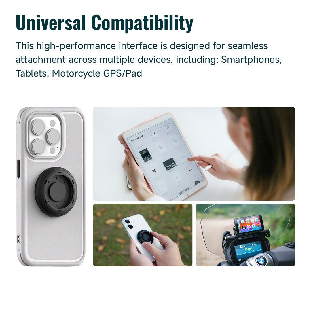 Interfaccia Outplorer QU01 per smartphone, tablet e navigatori da moto
