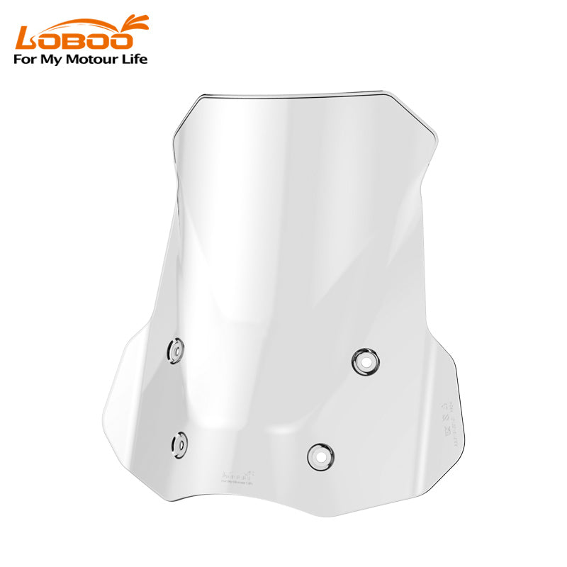 Parabrezza trasparente 433 × 432 mm per BMW R 1300 GS, pannello isolato