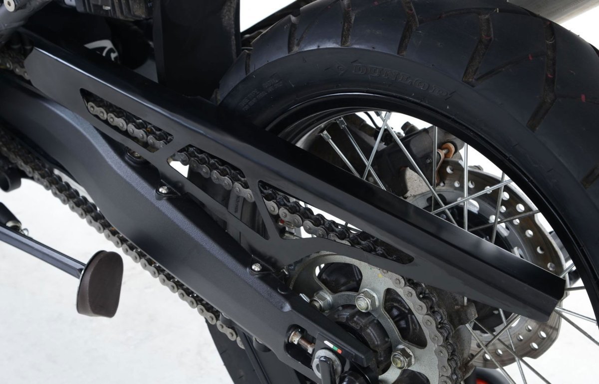 Paracatena In Alluminio Honda Crf 1000L Africa Twin Africa Twin Adv Sports 18 19 Colore Nero 15379 Rg CG0009BK - ENDURRAD