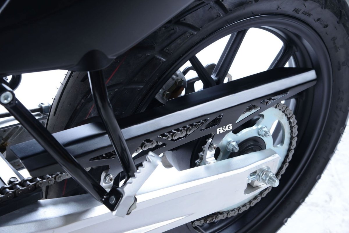 Paracatena in alluminio Sinnis Apache 125SMR '17 - colore nero - ENDURRAD