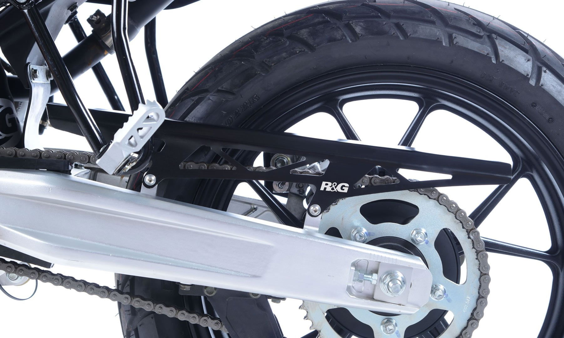 Paracatena In Alluminio Sinnis Apache 125SMR 17 Colore Nero 18218 Rg CG0013BK - Endurrad