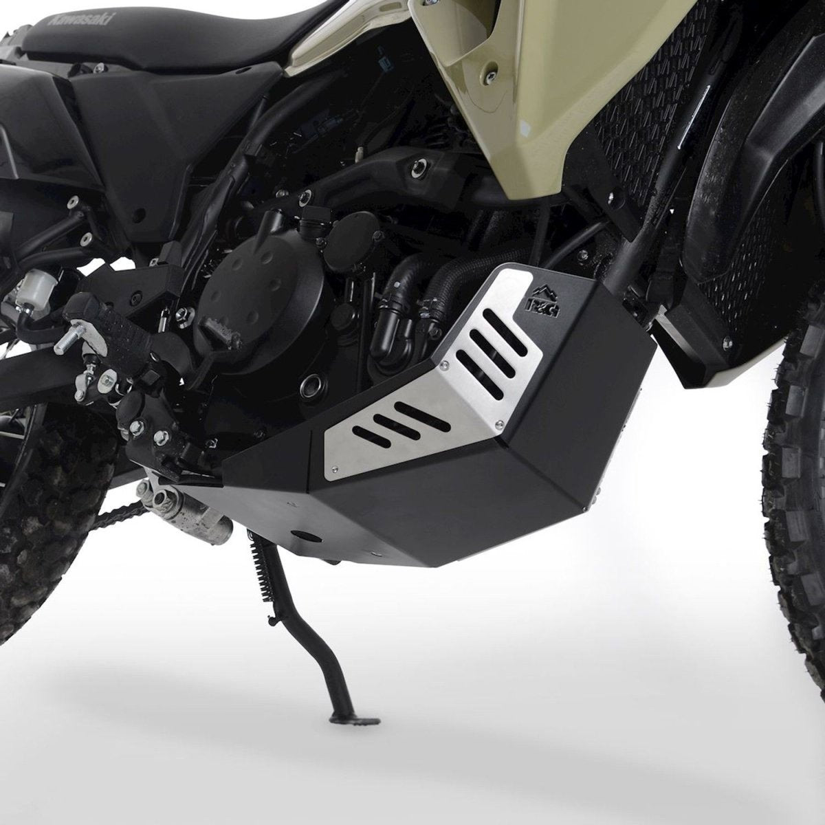 Paracoppa Color Nero Kawasaki KLR650 08 Endurrad Rg BP0017BK Rg BP0017BK - ENDURRAD