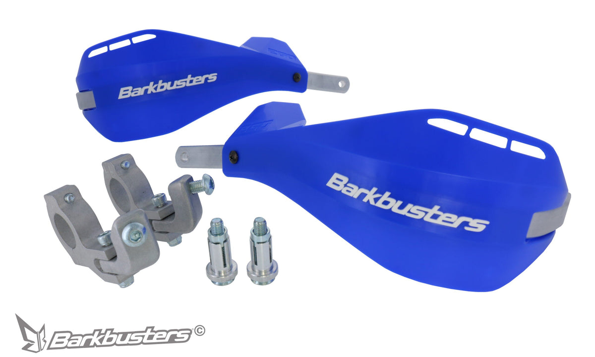 Paramano completo Barkbusters EGO-202 blu per manubrio conico