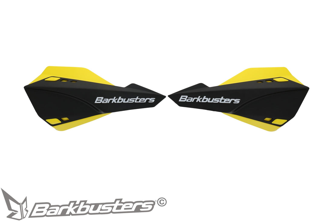 Paramani Barkbusters SABRE neri con deflettori gialli